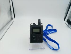 Practical E8 Ear - Hanging Bluetooth Tour Guide System Transmitter And Receiver