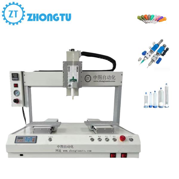 Cheap Fully Desktop Multi-Axis Automatic  Glue Spraying Machine on Textile for sale