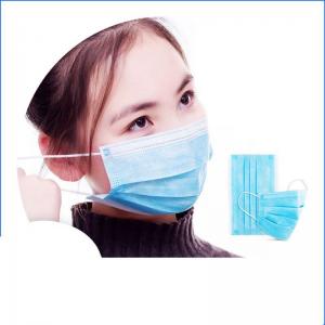 Best Anti Virus Safety Breathing Mask / Disposable Face Mask With Elastic Ear Loop wholesale