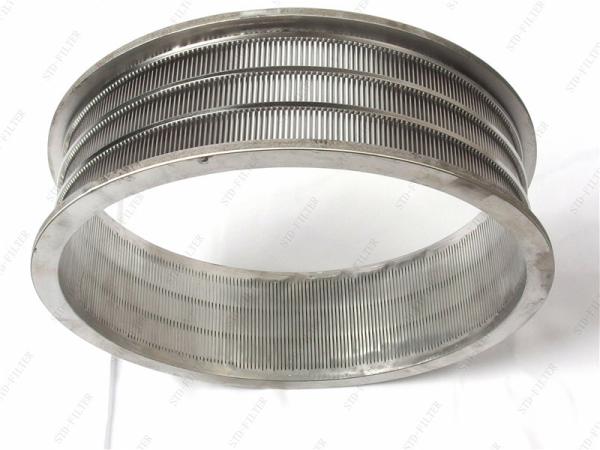Cheap Customized 99% Wedge Wire Filter Element , Wire Mesh Filter For Mining And Energy for sale