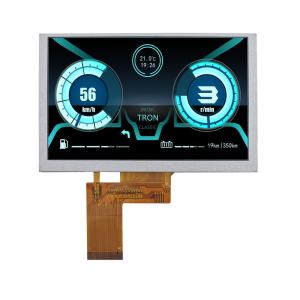 Best 5.0 Inch 800x480 Square Shape Display LCD IPS View Angle LCD Screen 40pin ST7262 Drive TFT Module wholesale