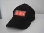 Customized text dot-matrix LED scrolling message display cap red light