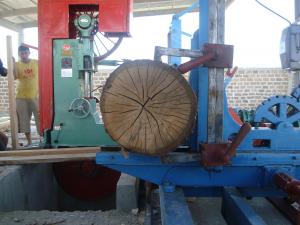 Best MJ329 Vertical Band Sawmill with Log Carriage /Manual or electric feeding vertical band saw wholesale