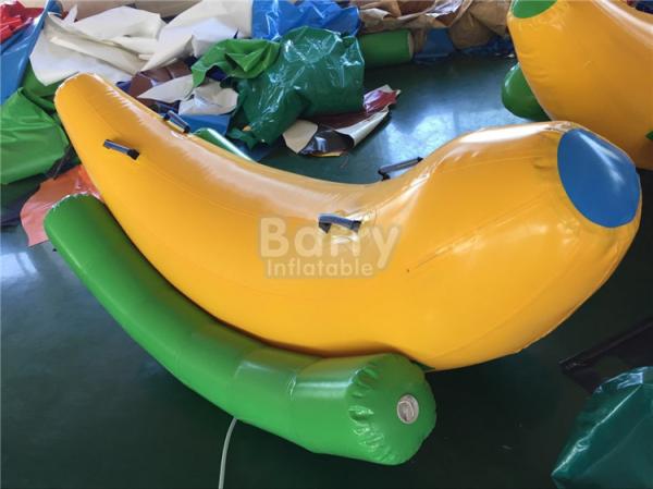 Cheap Interesting 2 Seats Inflatable Banana Boat / Inflatable Water Seesaw for sale