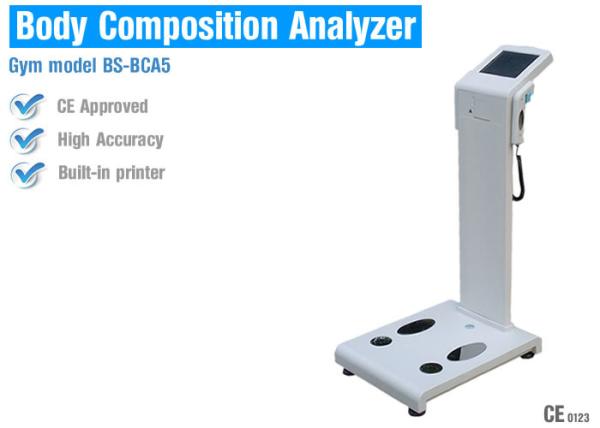 Cheap CE Approved Body Fat Checking Machine With Big Scale Colorful Touch Screen Control Panel for sale
