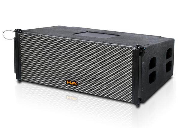 Cheap Dual 12"  black  Active  Line Array  Speakers for sale