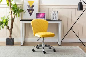China Computer Chair Task Chair Home Executive Desk Chair-Yellow on sale