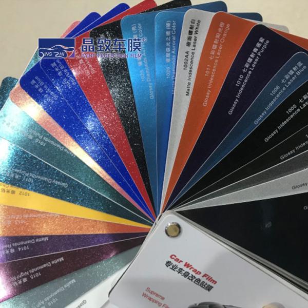 Cheap Waterproof Vehicle Car Wrap Sample Book Portable Chrome Material for sale