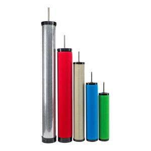 22NM3/Min Fiberglass HANKISON Filter Coalescing Air Filter Element Stainless Steel