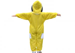 Best Children Yellow Color Three Layer Ventilated Beekeeping Protective Clothing wholesale