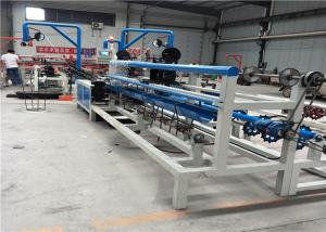 Horizontal Full Automatic Chain Link Making Machine Diamond Mesh Machine