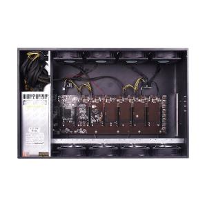 China 65mm Spacing Ethereum Mining Rig Machine 8 GPU 4GB DDR3 1600 on sale