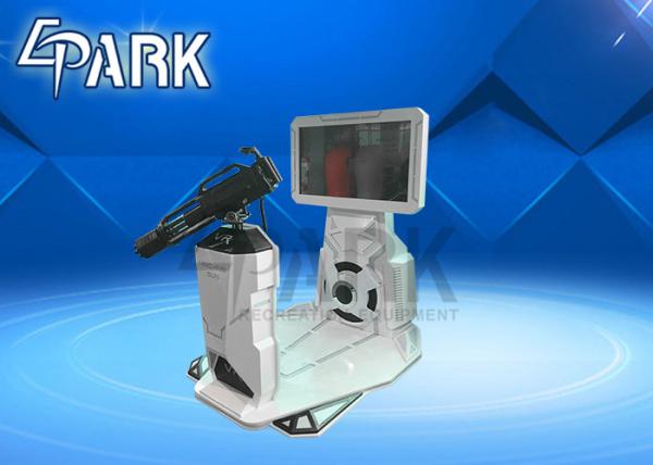 Cheap VR Gatling Interactive Shooting Simulator , Fighting Game Machine virtual reality for sale
