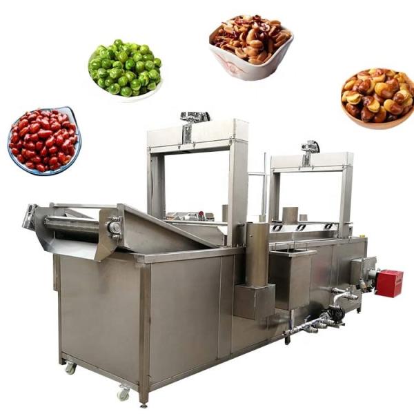 Cheap Peanut Frying Continuous Automatic Snacks Frying Machine for sale