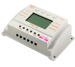 China LCD 10A 12V/24V MPPT Solar Panel Battery Regulator Charge Controller Three-time interval on sale