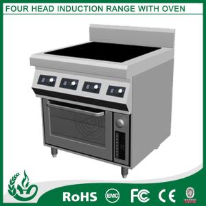 China 14000W Electric Induction Range With Oven , Stainless Steel Induction Cooker on sale