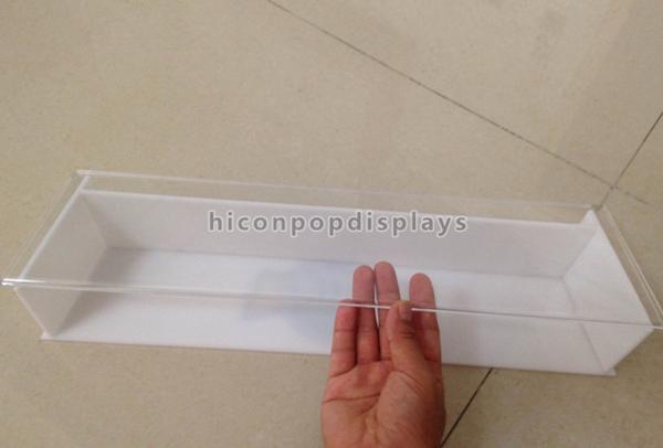 Cheap Custom Transparent Acrylic Display Cases Clear Acrylic Display Box Countertop for sale