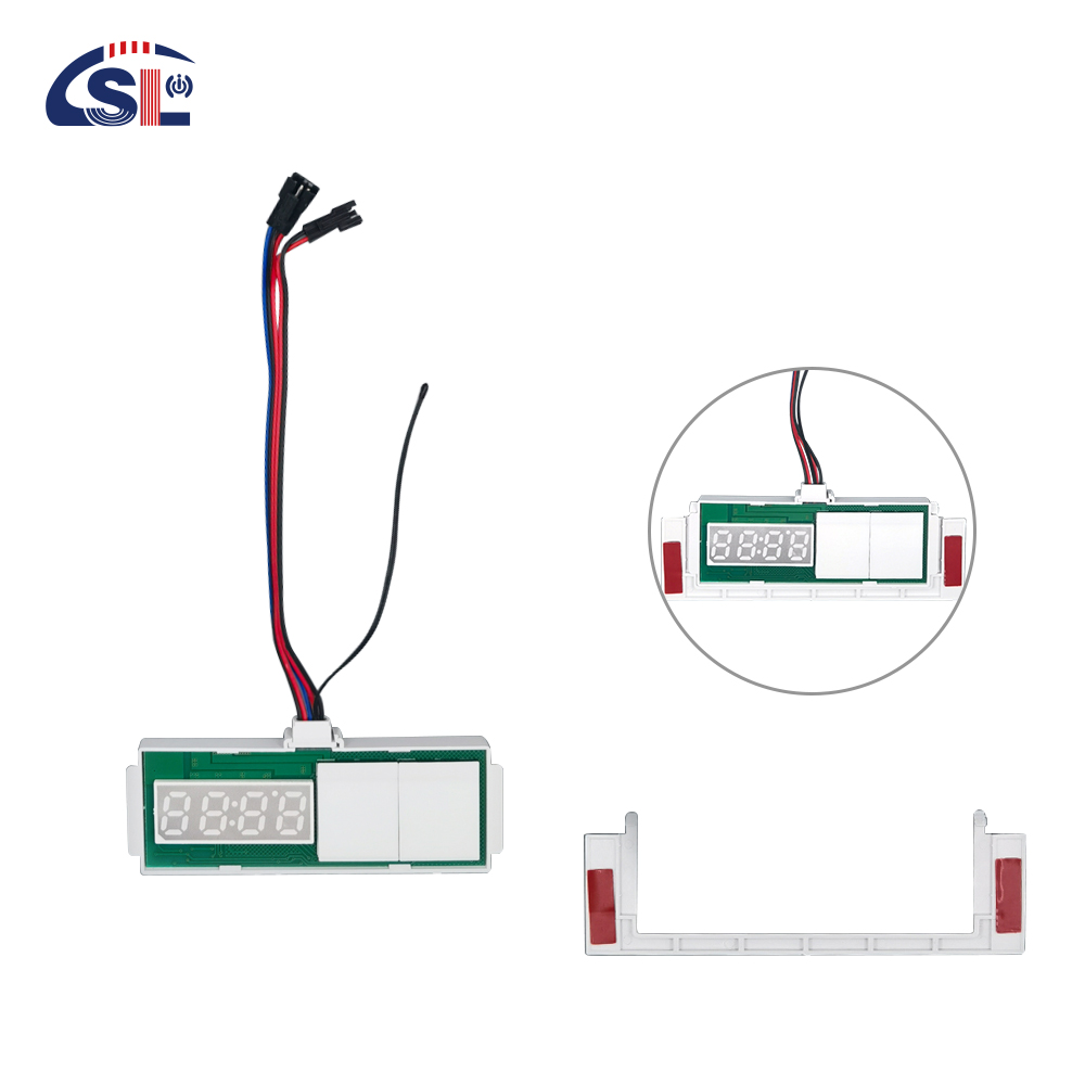 60W Inductive Switches LED Light Defogger with Time Temperature Display Touch Sensor Stepless Dimmer