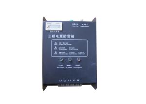 China Black Surge Protector Box , Lightning Protection Box For AC 380V Power Supply on sale