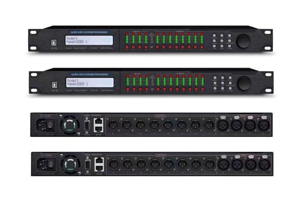 Cheap 32 Bit Speaker DSP Processor With USB Fuunction , 96K Speaker Management System for sale