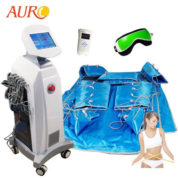Cheap 4 In 1 EMS Far Infrared Pressotherapy Slimming Machine Lymphatic Drainage for sale