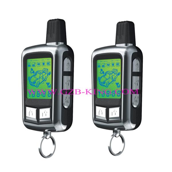 Cheap 2 Way LCD Car Alarm With Engine Start for sale