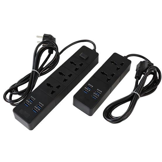 Cheap Multi outlet Universal Type Extension Socket With On/Off Switch for sale