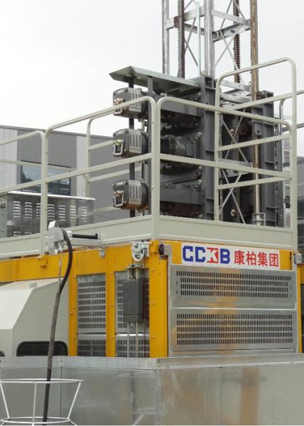 Cheap FC Motor Control Building Site Hoist Rack And Pinion Type SC320/320 With Closed Loop for sale