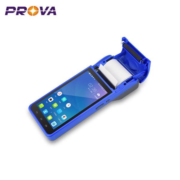 Cheap Smart Android Handheld Pos , Android Handheld Device With Printer for sale