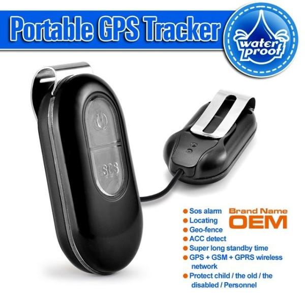 Cheap Small Personal GPS tracker with free tracking website and APP for adnroid and ISO phones for sale