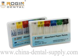 Colour Coded 2% 4% 6% ISO Size Absorbent Paper Points Endodontic Material F1 F2 F3