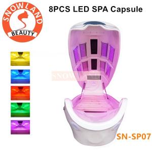 Best Photon treatment dry spa capsule ozone LED magic light far infrared slimming spa capsule wholesale