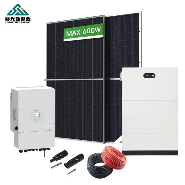 Cheap Pre-sales Project Design Solar Home Power System with All-in-One Hybrid Controller MPPT for sale
