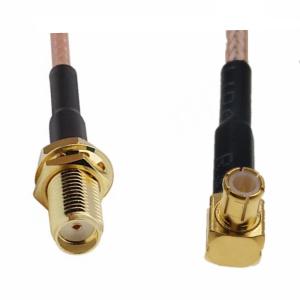 China IPEX UFL To SMA Female Jack Bulkhead Connector Adaptor And Mini 1.13 RF Coax Pigital Assembly on sale