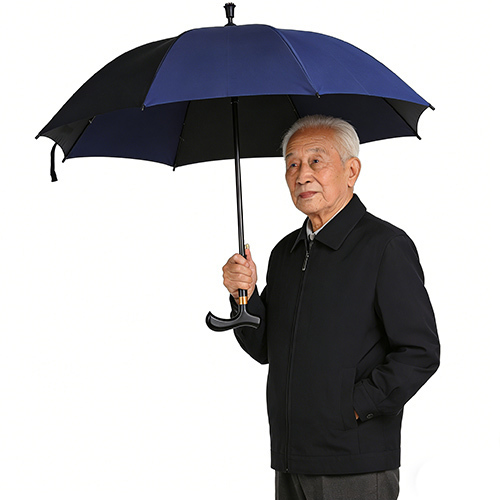 Cheap Multi Functional Walking Cane Umbrella Anti Slip For Elderly for sale