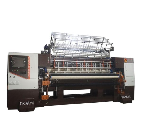 Cheap 1400RPM High Speed Multi-needle Lock Stitch (Shuttle) Quilting Machine For Blanket for sale