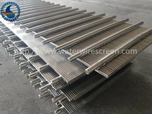China Johnson Vee Wire Flat 0.025mm Continuous Slot Screen on sale
