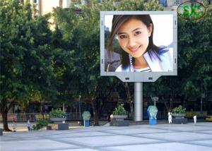 China IP65 P 10 Electronic Outdoor Full Color LED business signs Panel Board , 160x160mm Module on sale