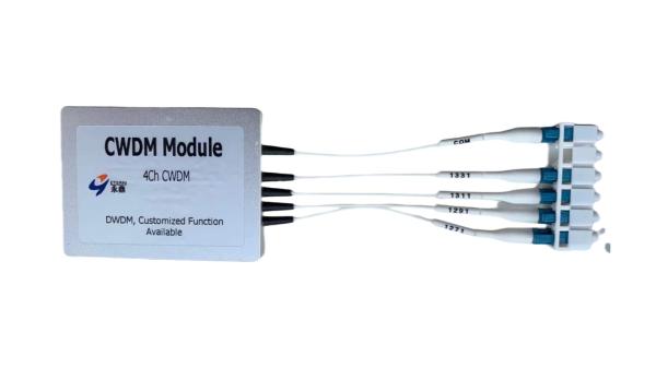 Cheap 2 /4Channels DWDM Module Low Insertion Loss Fiber WDM Multiplexer for sale