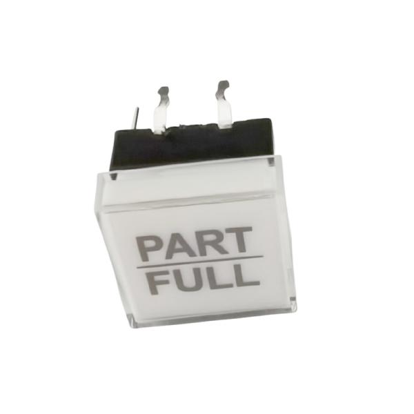 Cheap SPST Normally Open 12mm Square Illuminated Tact Switch for sale