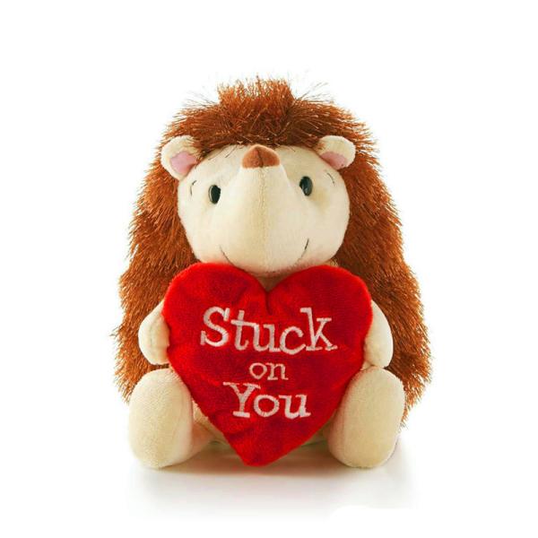 Cheap PP Cotton Filled Hedgehog Plush Toy 30cm With No Deformation for sale