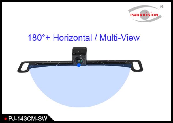 Cheap License Plate Front Backup Car Reverse Number Rear View Camera 180 - 190 Degree for sale