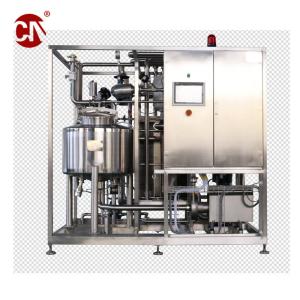 1000L/H Plate Type Pasteurization Uht Small Milk Beverage Juice Pasteurizer Machine