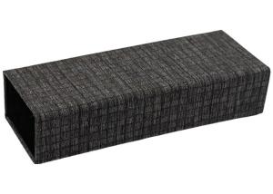 Leather Wrapped Rectangular Foldable Spectacle Case Soft