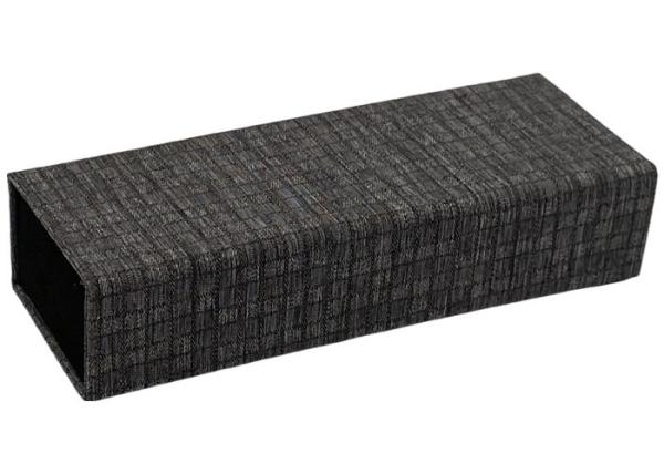 Cheap Leather Wrapped Rectangular Foldable Spectacle Case Soft for sale