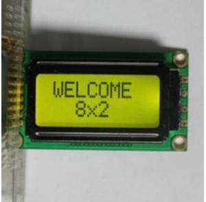 Best Professional 8x2 Character Lcd Display Module White LED Backlight RYB0802A wholesale
