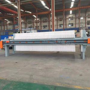 Automatic Pulling Plate Chamber Filter Press High Efficient Stable Performance