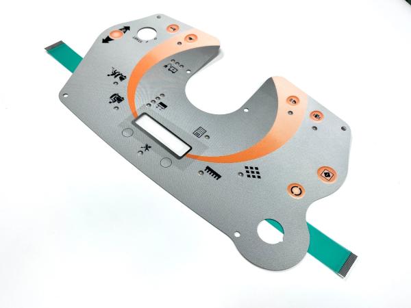 Cheap FPC Membrane Tactile Tactile Switch Keyboard With Embossing Poly Domes for sale