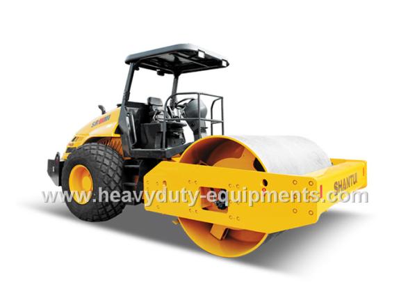 Cheap Shantui SR10 single-drum road roller with 10ton operating weight for sale