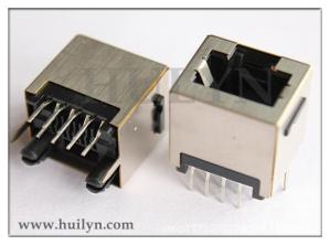 China 1x1 Vertical RJ45 connector Shield,RJ45 Modular 8P8C JACK on sale